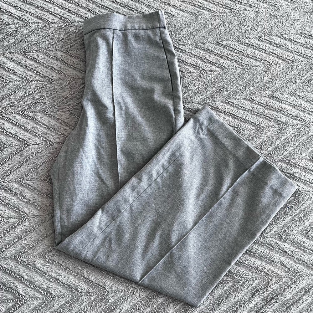 Uniqlo Gray Boot Cut Pants